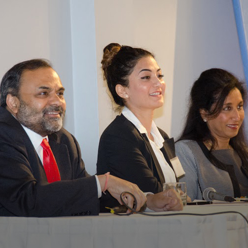 Women in business: challenges and opportunities at the American Bazaar Entrepreneurship Summit on April 25, 2015.